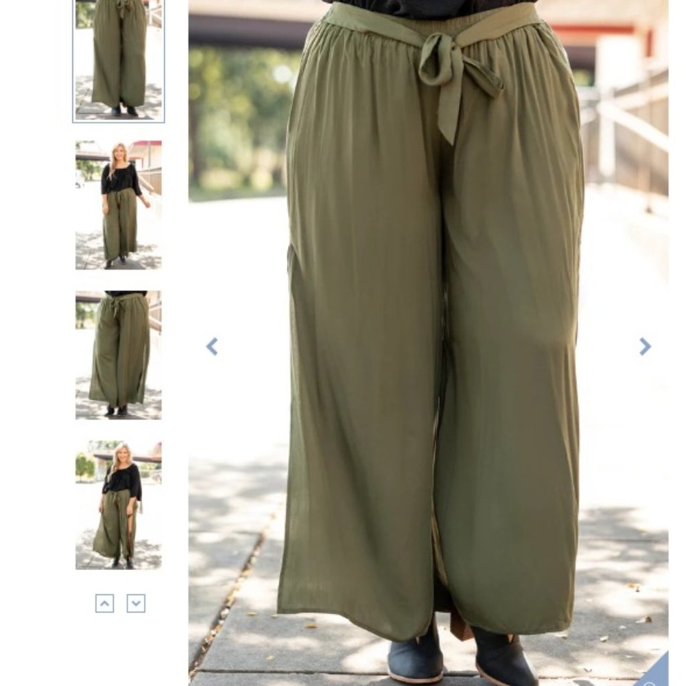 Subtly Sweet Pants, Olive